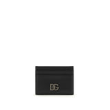 Dolce & Gabbana Black Calf Leather Bos Taurus Wallet