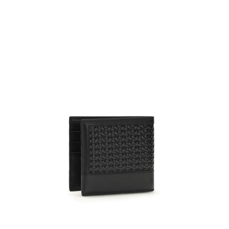 Dolce & Gabbana Black Calf Leather Bos Taurus Wallet