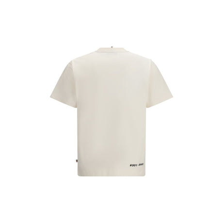 Moncler Grenoble White Cotton T-Shirt