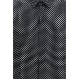 Tom Ford Black Silk Pattern Shirt