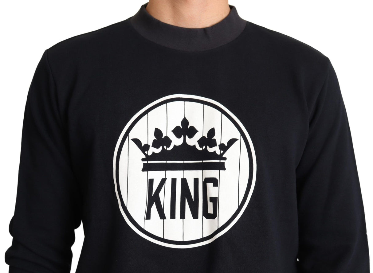 Dolce & Gabbana Regal Crown Motive Crewneck Sweater