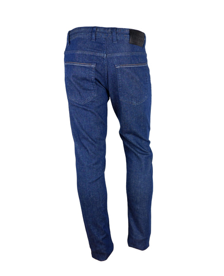 Aquascutum Blue Cotton Men Jean