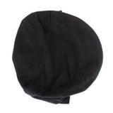 Dolce & Gabbana Sleek Black Newsboy Cap