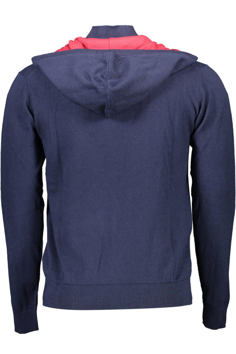 U.S. POLO ASSN. Blue Cotton Men Sweater