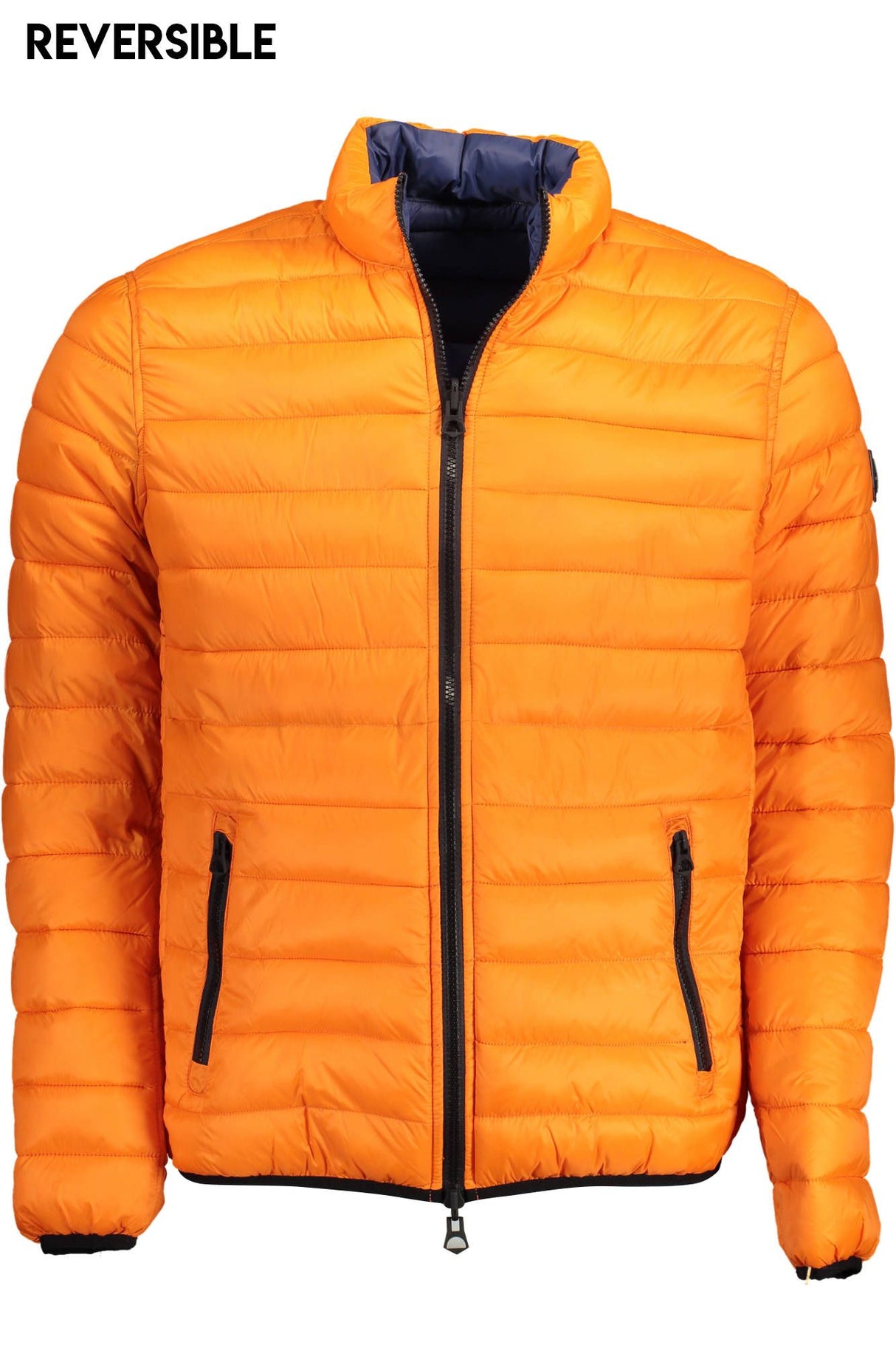 U.S. POLO ASSN. Orange Nylon Men Jacket