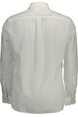 U.S. POLO ASSN. White Cotton Men Shirt