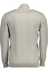 U.S. POLO ASSN. Gray Cotton Men Sweater