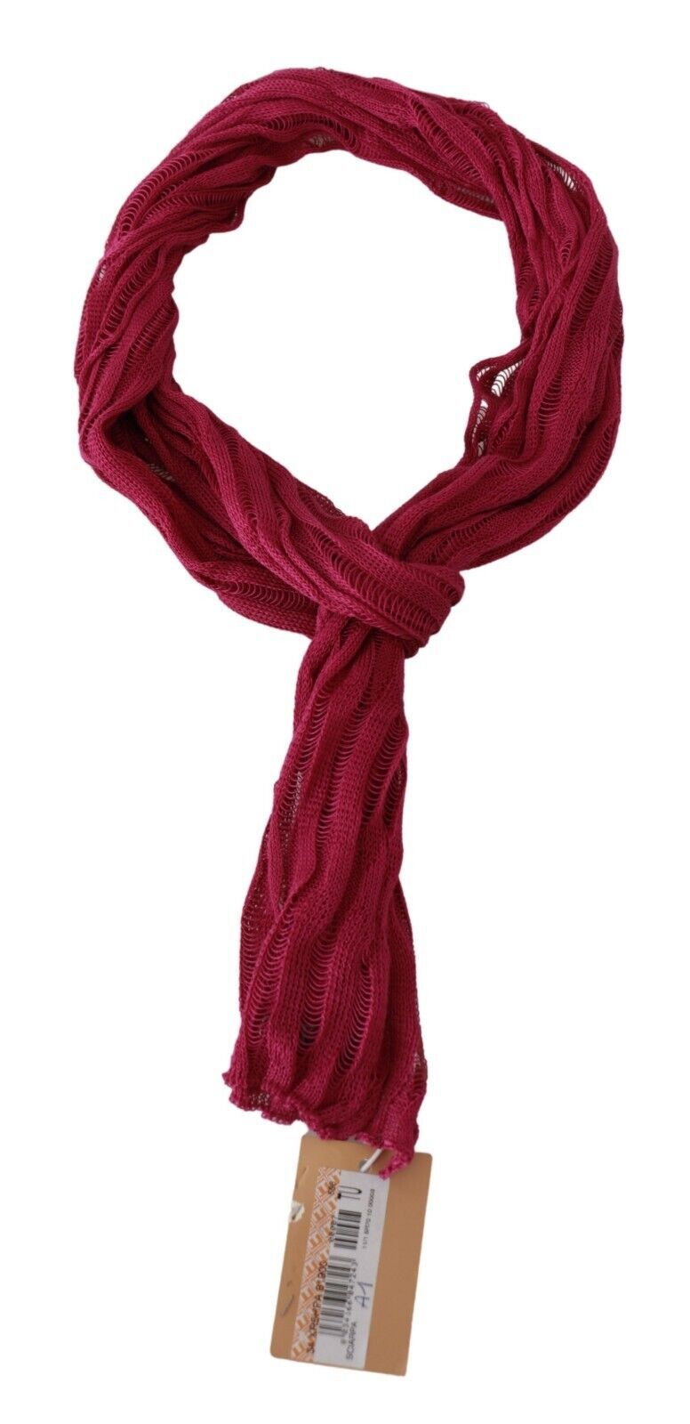 John Galliano Bordeaux Elegance Foulard Shawl Scarf