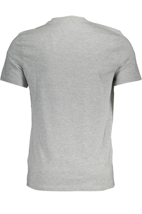 Guess Jeans Gray Cotton Men TShirt