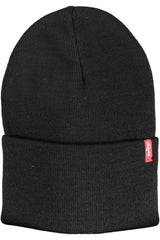 Levi's Black Acrylic Men Cap