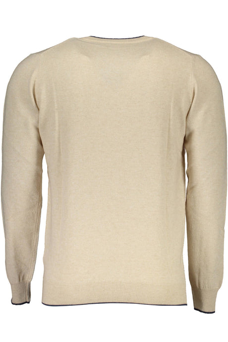 North Sails Beige Wool Men Sweater