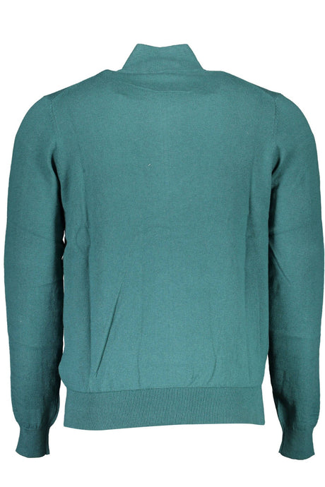 North Sails Green Cotton Men Sweater