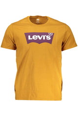 Levi's Brown Cotton Men T-Shirt