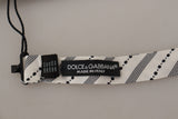 Dolce & Gabbana Chic Polka Dot Silk Bow Tie