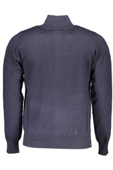 U.S. Grand Polo Blue Viscose Men Sweater