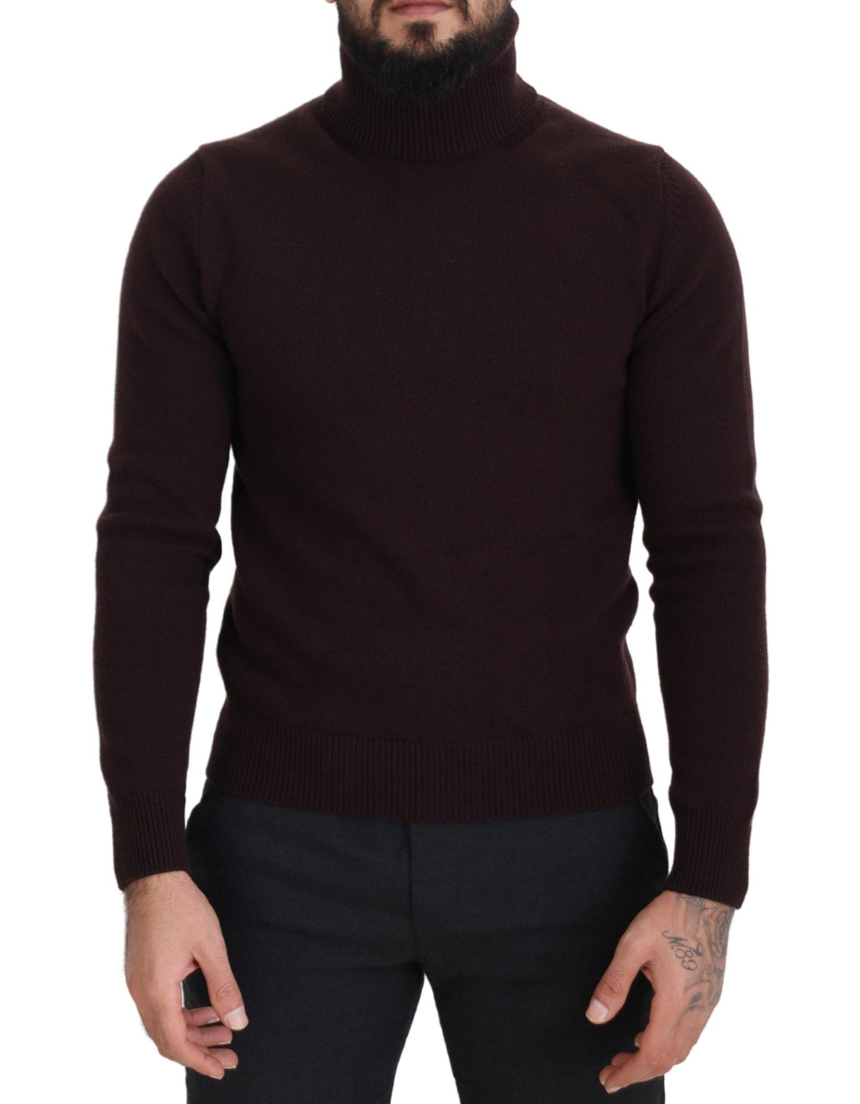 Dolce & Gabbana Elegant Turtleneck Wool Pullover Sweater