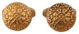 Dolce & Gabbana Elegant Gold Plated Brass Men's Cufflinks