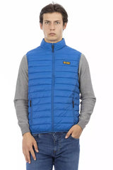 Ciesse Outdoor Blue Polyester Men's Sleeveless Jacket