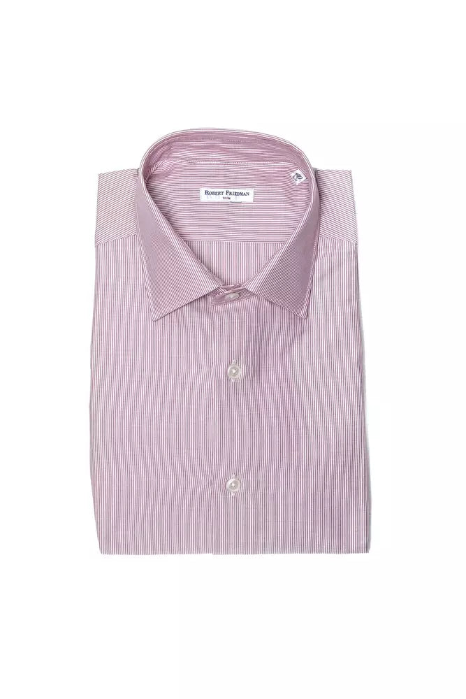 Robert Friedman Multicolor Cotton Men Shirt