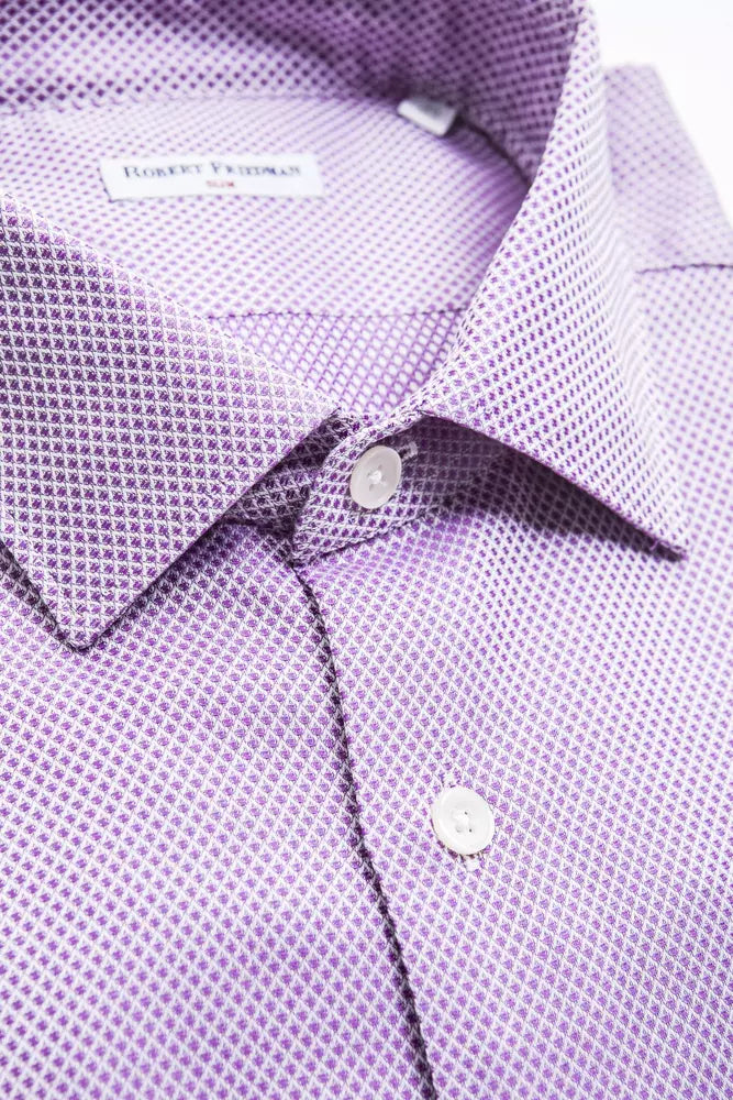 Robert Friedman Multicolor Cotton Men Shirt