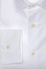 Robert Friedman White Cotton Men's Shirt