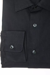 Robert Friedman Black Cotton Men's Shirt