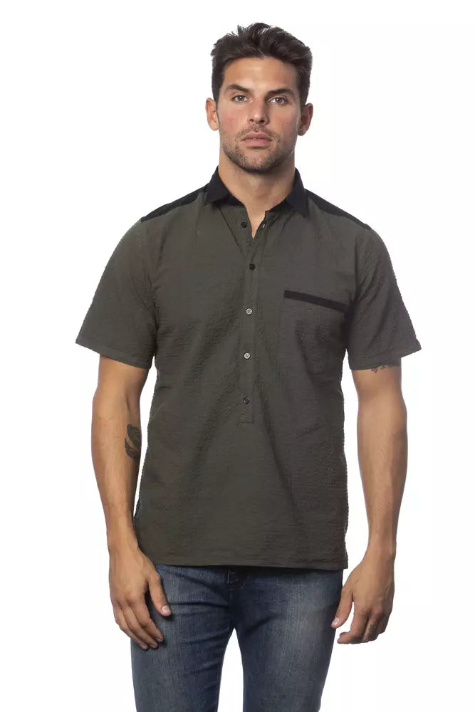 Verri Army Cotton Men's Regular Shirt