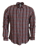 GF Ferre Multicolor Cotton Casual Men's Shirt