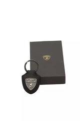 Automobili Lamborghini Black Metal Men Keychain