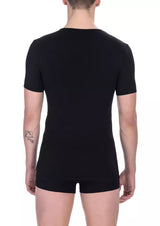 Bikkembergs "Black Cotton Men T-Shirt"