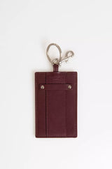 Trussardi Brown Leather Men Keychain