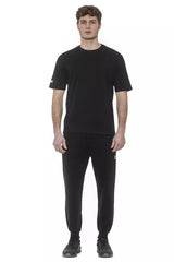 Tond Black Cotton Men T-Shirt