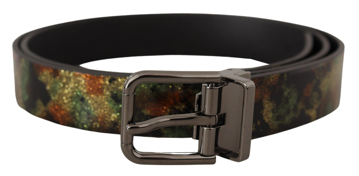 Dolce & Gabbana Elegant Dual-Tone Leather Belt