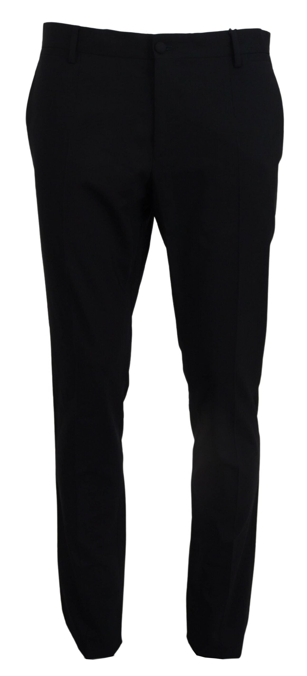 Dolce & Gabbana Elegant Slim Fit Dress Pants in Blue