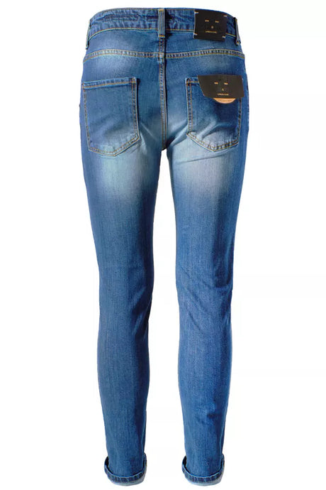 Yes Zee Blue Cotton Men's Jean