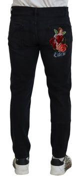 Dolce & Gabbana Chic Black Skinny Denim Jeans