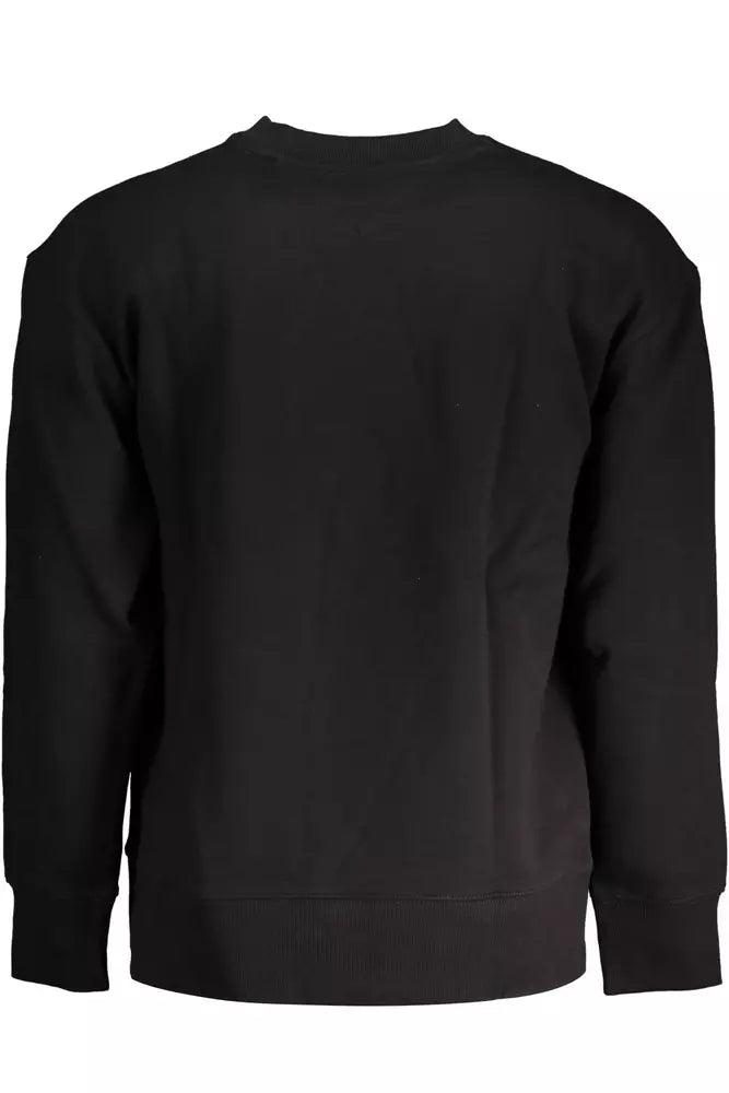 Tommy Hilfiger Black Cotton Men Sweater