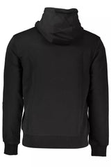 Cavalli Class Black Cotton Men Sweater