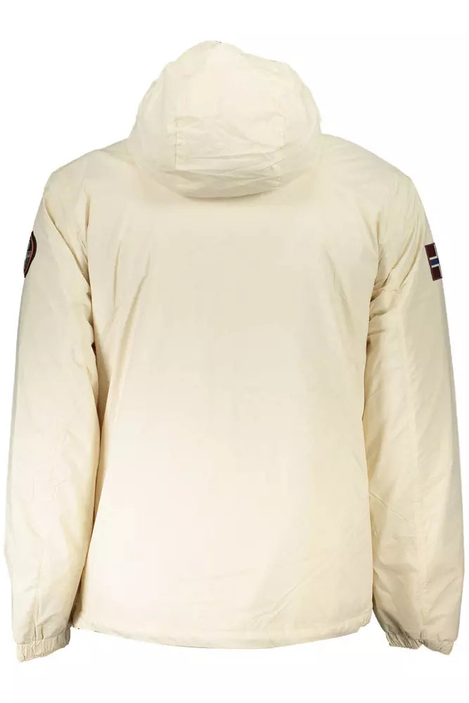 Napapijri White Polyamide Men Jacket