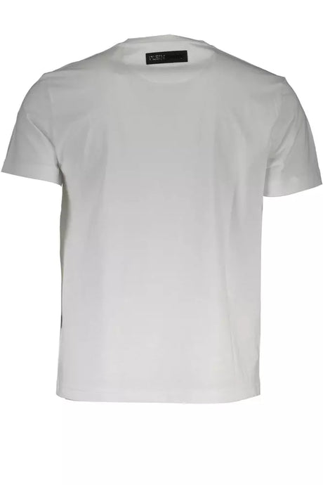 Plein Sport White Cotton Men T-Shirt