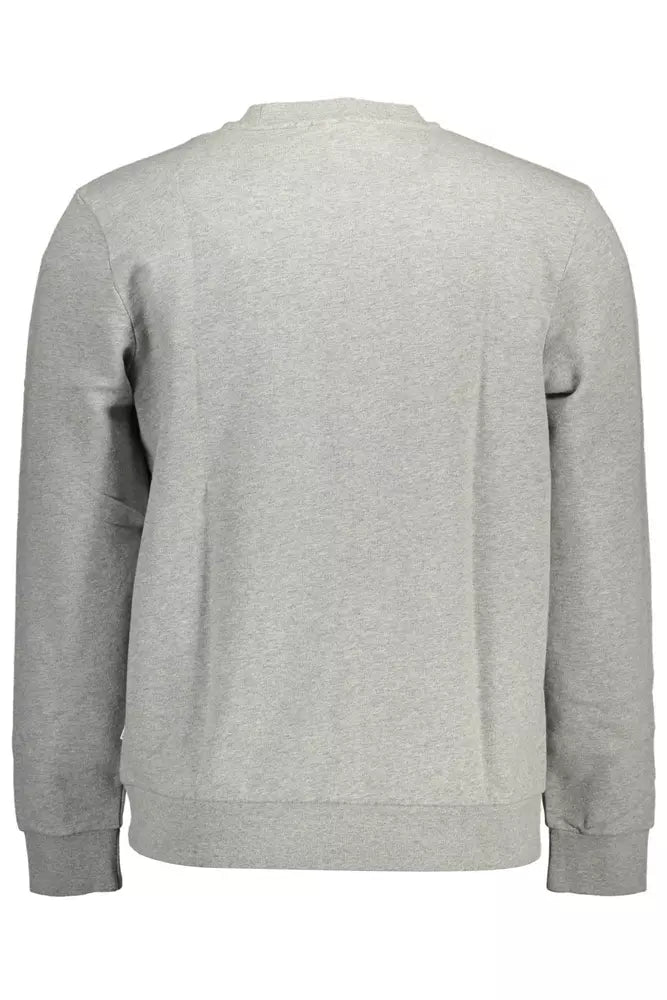 Napapijri Gray Cotton Men Sweater