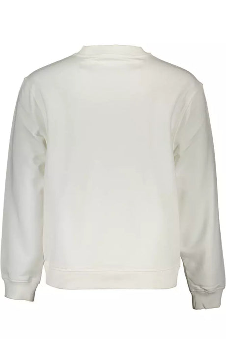 Calvin Klein White Cotton Men Sweater