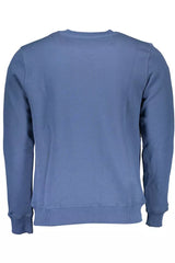 North Sails Blue Cotton Men Sweater