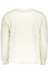 North Sails White Cotton Men Sweater