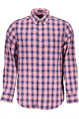 Gant Blue Cotton Men Shirt