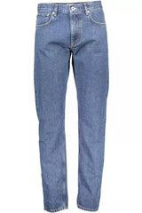 Gant Blue Cotton Men Jeans