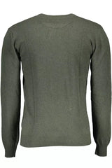 U.S. POLO ASSN. Green Wool Men Sweater