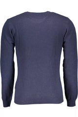 U.S. POLO ASSN. Blue Wool Men Sweater