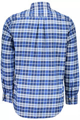 Gant Blue Cotton Men Shirt