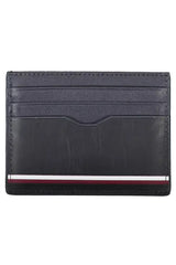 Tommy Hilfiger Blue Leather Men Wallet